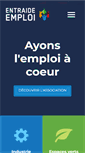 Mobile Screenshot of entraide-emploi.com